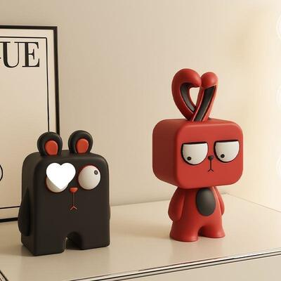 电视柜摆件家装居饰BsbNMtDk品户玄关感软饰品奶油风样板房酒入柜