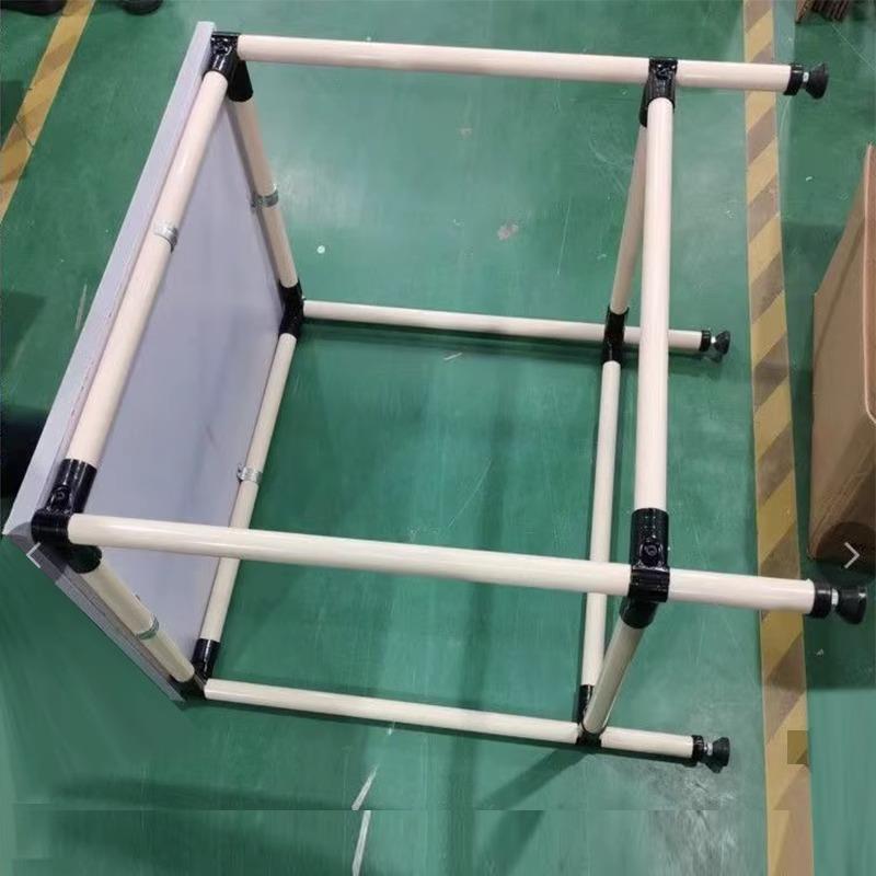 车间防静电物料架流水生产线精益管工作台两层物料周转小平台桌子