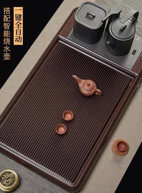 电木茶盘具套装自22412动全一体壶台海家用简约电磁炉茶烧水办公