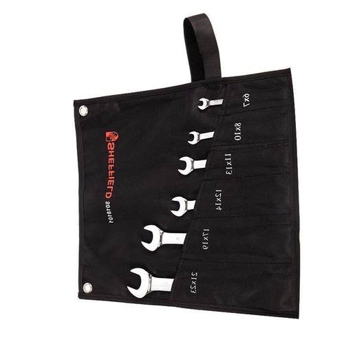 家用R-V6抛件套公制DBT精光开口扳手SHEFFI双ELD/钢盾CS018101