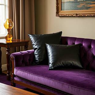 美发店懒u型123抱枕皮质带拉链方便办公室睡觉抱亮枕月型人蕉香抱