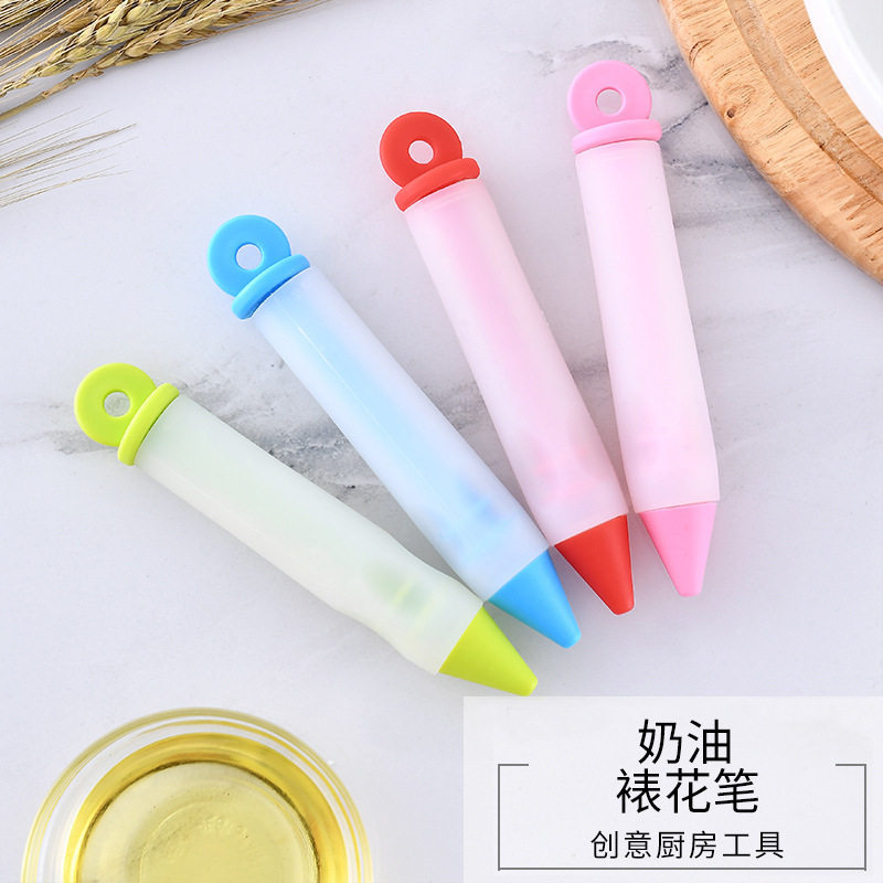 蛋糕烘焙硅胶裱花笔 DIY饼干曲奇写字笔烘焙工具奶油笔4头裱花枪,厨房/烹饪用具,裱花嘴/裱花枪/裱花袋,淘宝优惠券,粉丝福利购,淘宝优惠卷
