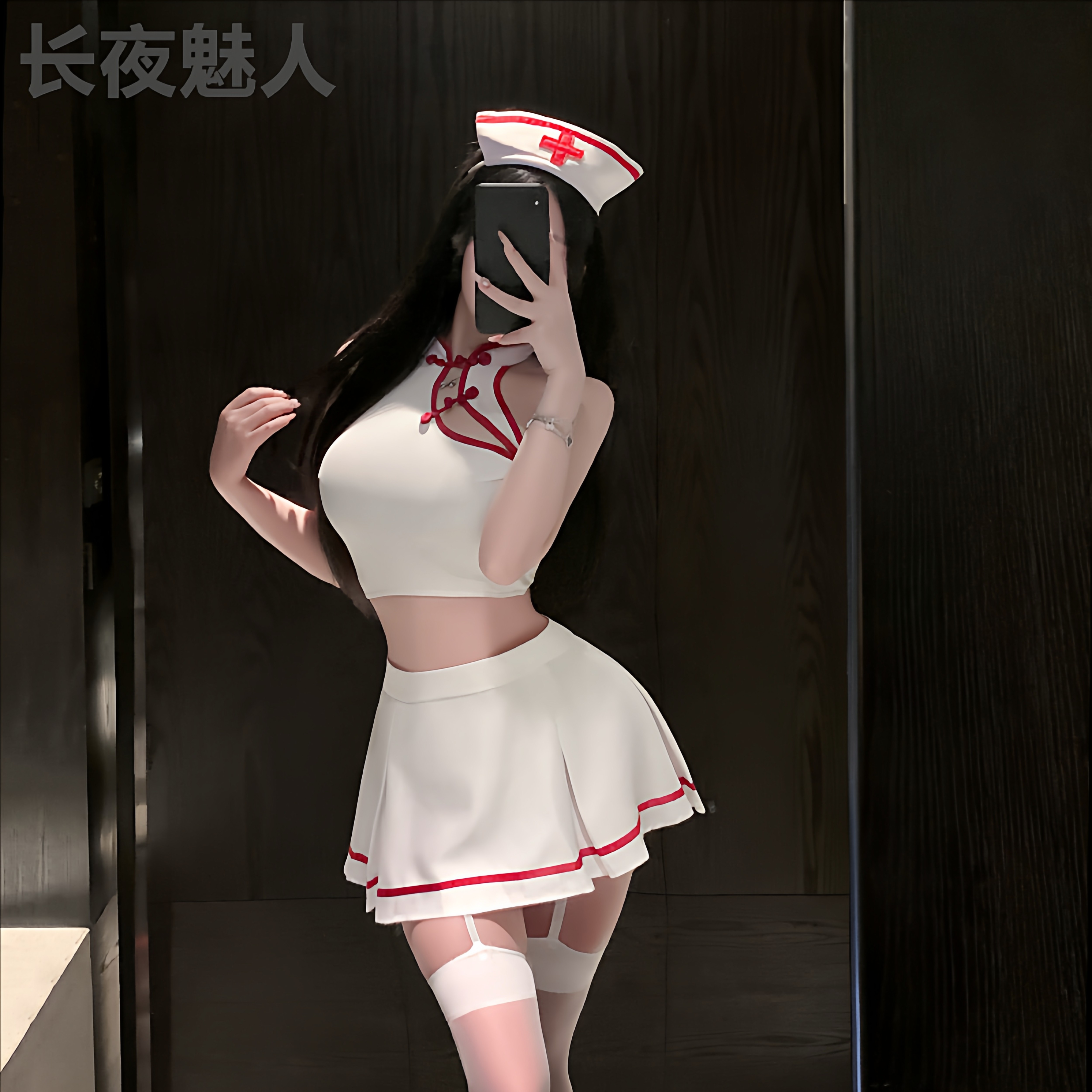 性感纯欲护士制服夜店角色扮演古风诱惑装情调旗袍趣味睡裙内衣女