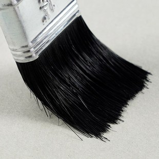 除尘清洁家用刷工业刷车用油漆刷子 黑柄黑猪毛混猪鬃丝毛刷子涂装