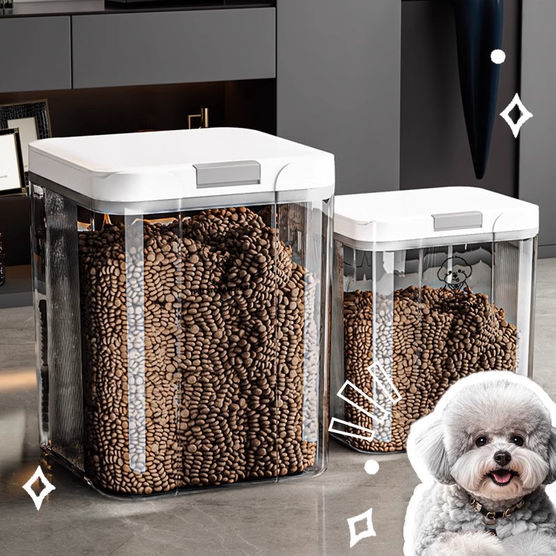 猫粮狗粮密封桶储存罐防潮食品级