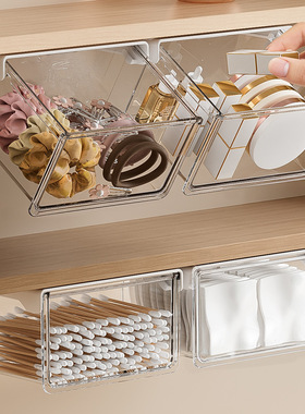 适用rt尔木萄毛吉吉荔树gogorhea镜柜下抽屉式美妆蛋粉扑收纳盒子