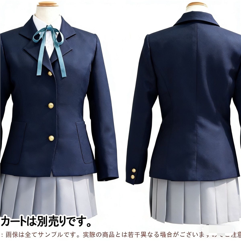 轻音少女cos秋山澪 平泽唯 中野梓 制服K-on- 学院风cosplay服装