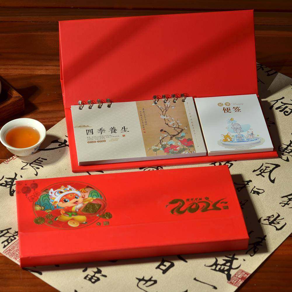 2025年台历定制周历制作广告记事本月历商务办公定做公司创意日历