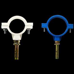 广东联塑PVC给水I型管卡 50 63 75 90 110 125mm等规格拉爆管码