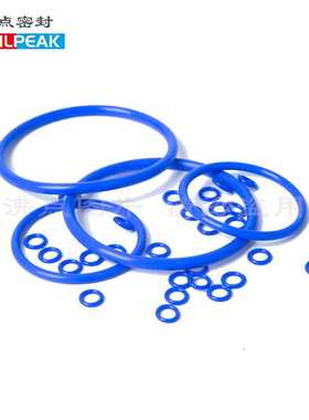 沸点FVMQ/FSIL密封圈 蓝色氟硅O型圈 耐低温橡胶密封件 沸点氟硅