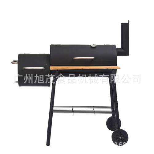 火车炉外推车烧无品牌/炉烤炉炭炉户烟熏bb墅q木炭别庭院美式烤肉