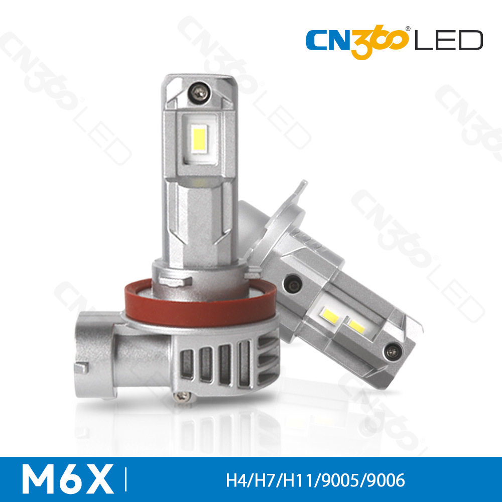 cn360 M6X款40W直插式LED汽车大灯远近光H4/H7/H11/9006厂家直销