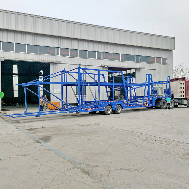 出口 轿运车 一站式轿车托运车 自卸半挂车 车辆运输半挂车