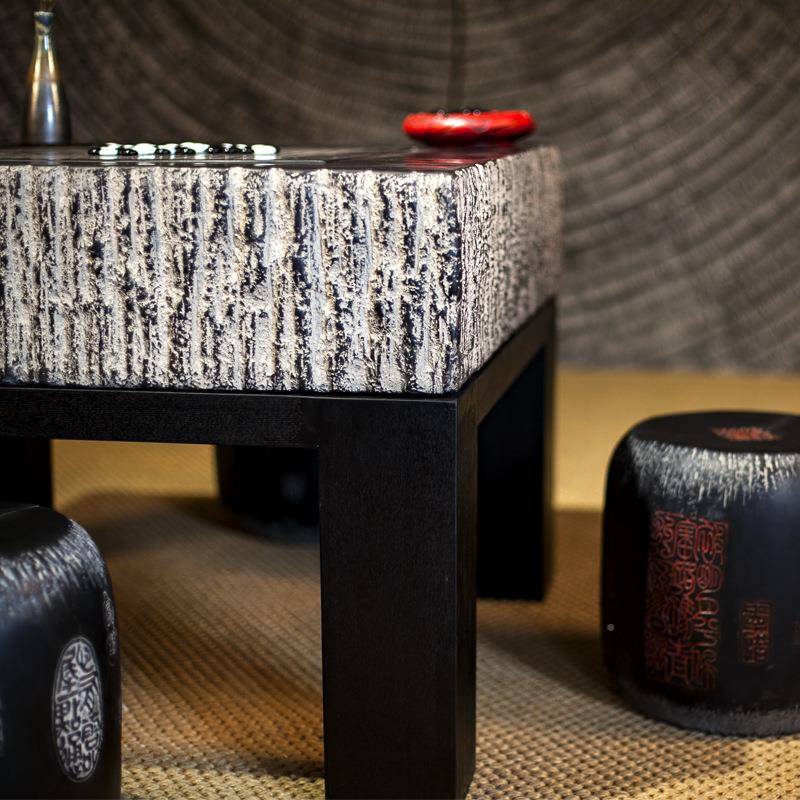 石桌石凳庭院花园户外外休闲仿围棋室象57606741古桌棋石雕对弈棋