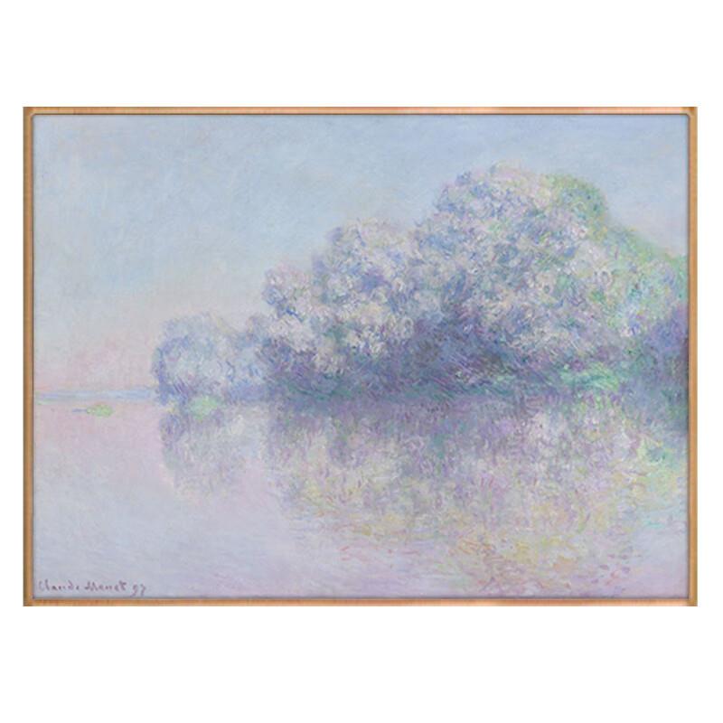 世界名画莫奈装饰画客欧式印象景油风画餐厅JD100922卫生间挂厅画图片