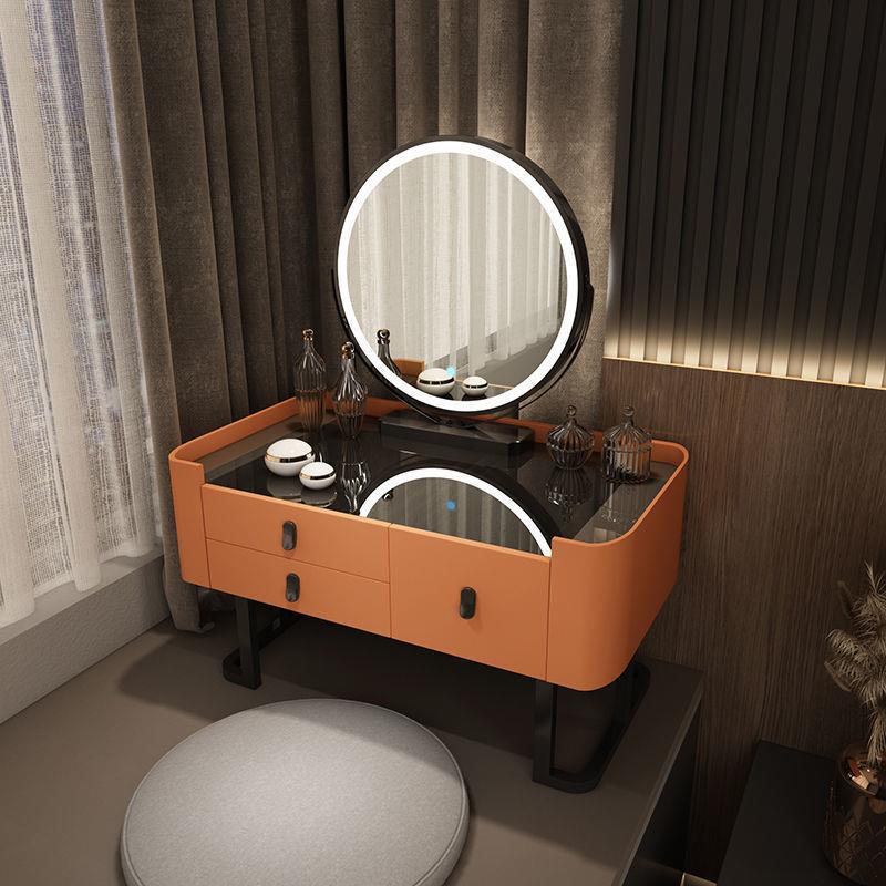全实飘窗妆米台化妆桌塌塌小户型床梳头柜卧室家用梳妆JHV木台小
