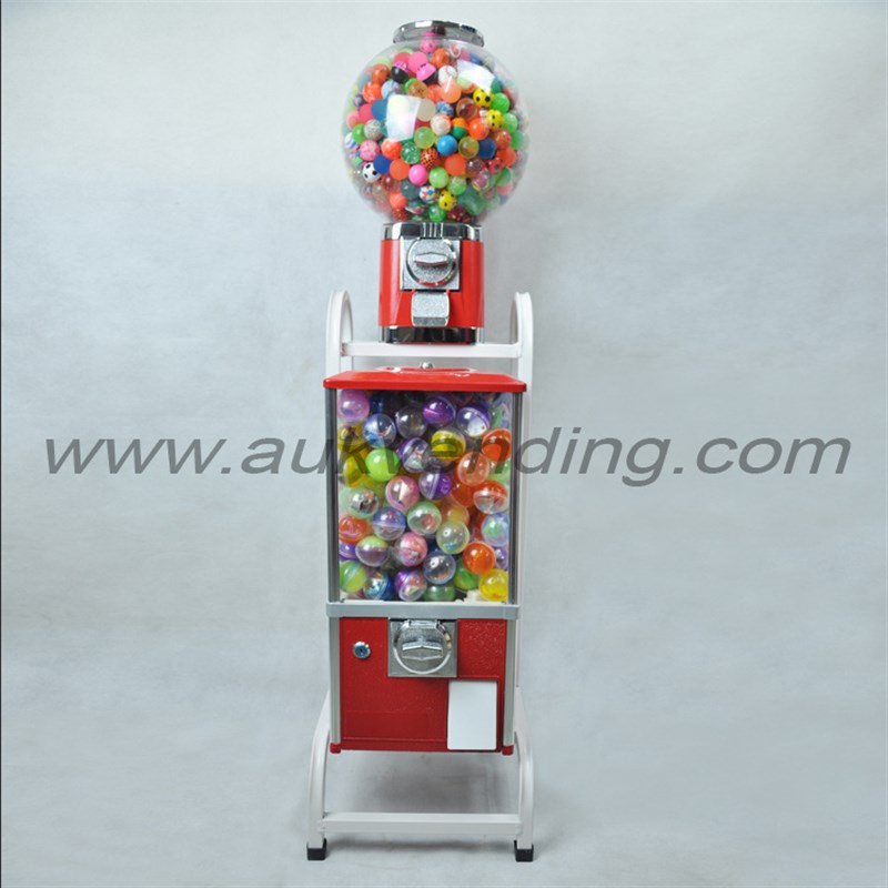 弹力球扭蛋一体机,一元投币弹力球机,多Z功能扭蛋机
