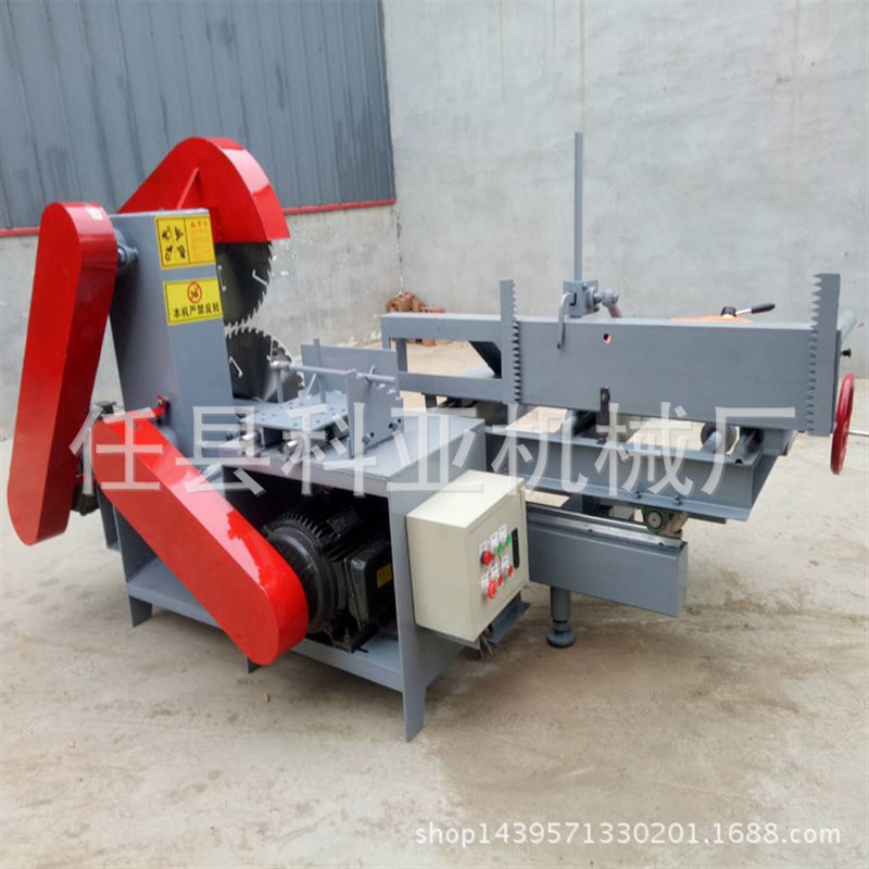 好质量手推圆木推l台锯 优质自动原木推台锯 加重型原木锯木工