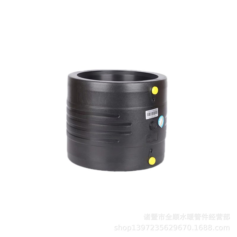 HDPE新料加厚25公m斤电熔接头63直接75弯头90三通110大小头160法