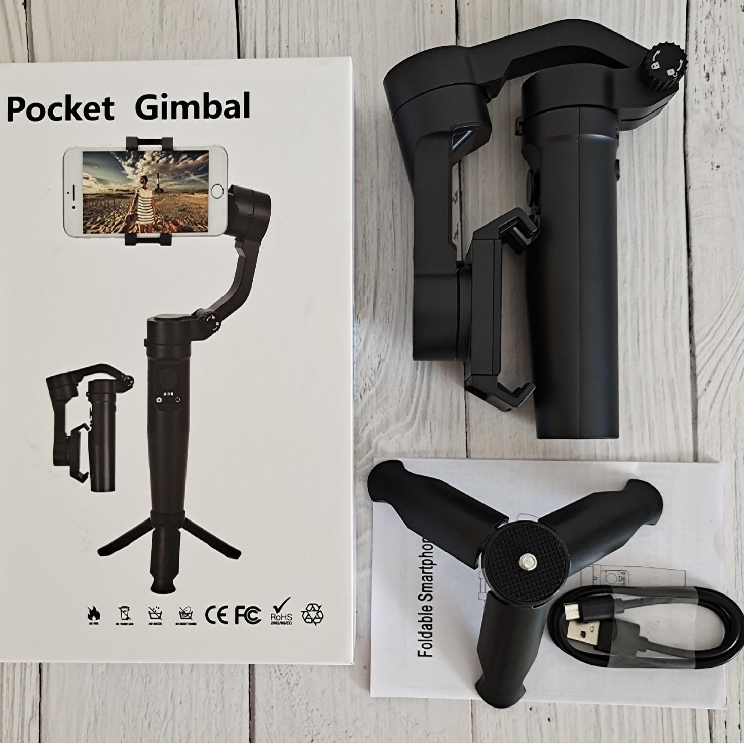 新款FY3可折叠手机稳定器三轴云台手持稳定器智能防抖摄影器现货