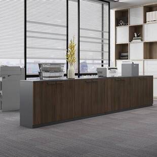 矮柜会打印议室茶水柜SJMGAG 4办公室办公柜子文柜件柜隔断带锁储