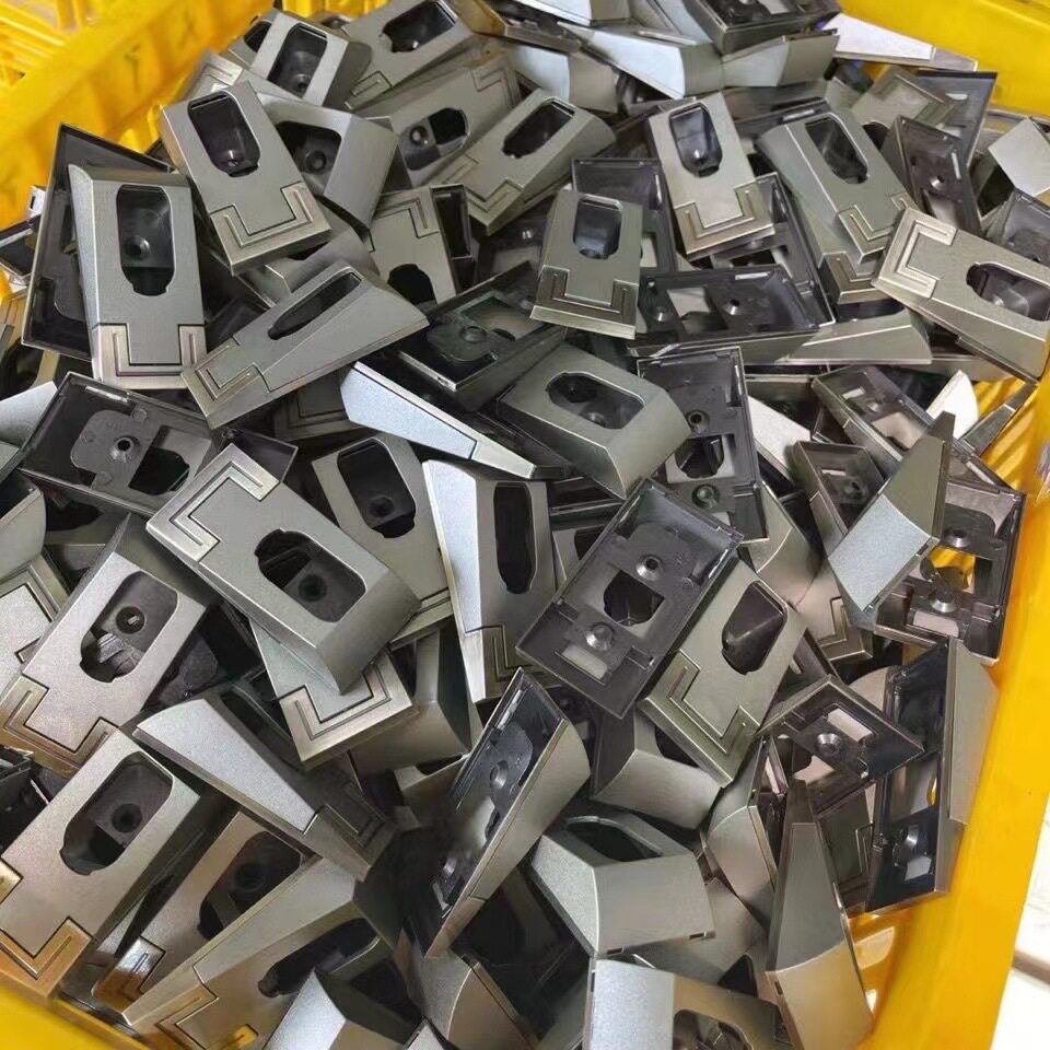金色塑料衣杆法兰底座