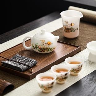 冰种素烧茶壶泡茶家用防烫大容量冲泡壶过滤立体堆料西施壶龙蛋壶