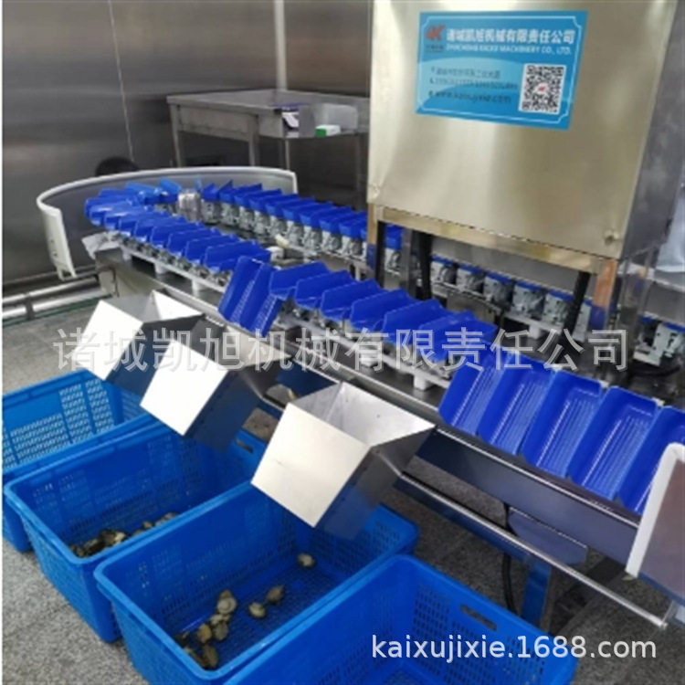 乳鸽牛蛙自动捡重分级机 白条鹅鸡高速分级秤牛 一机多用效率高