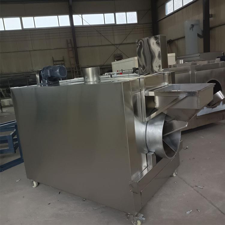 花生小型烘烤机 燃煤滚筒烤箱 多功能烘烤设备