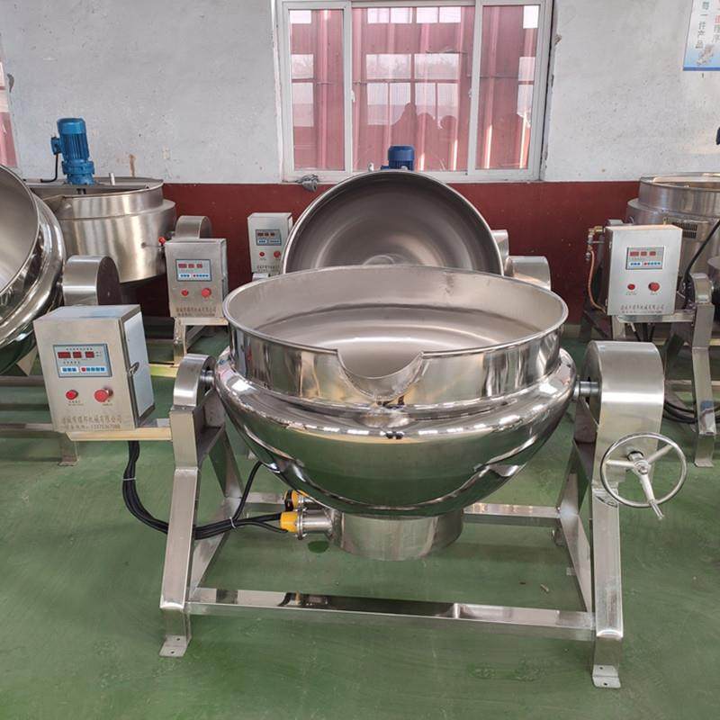 不锈钢大型电煮锅 商用200L煮虾设备 工业恒温可倾倒煮小龙虾机器