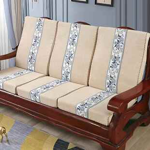 老式实木沙发坐垫单人红木椅子一体座垫靠垫春秋椅靠背硬海绵垫子
