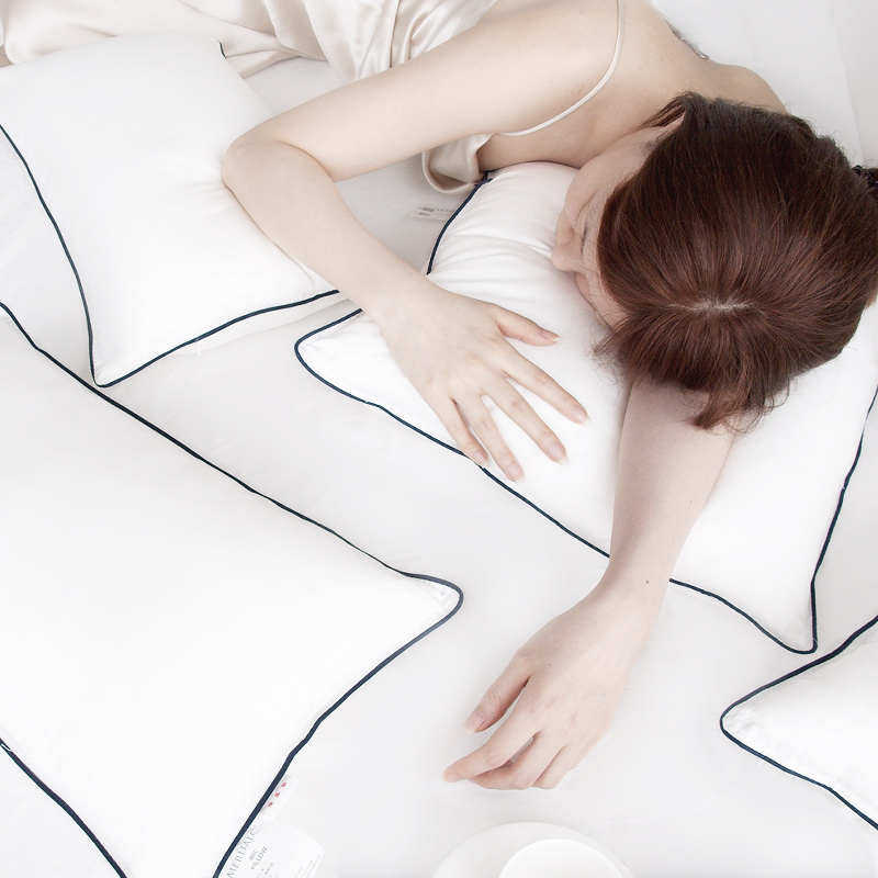 抱枕靠垫纯棉床上客厅车沙发午睡觉北欧简约成人大靠背长条腰枕芯