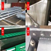 高速路声屏障冷却塔降噪围挡小区隔音墙机器隔音屏厂区隔音声屏障