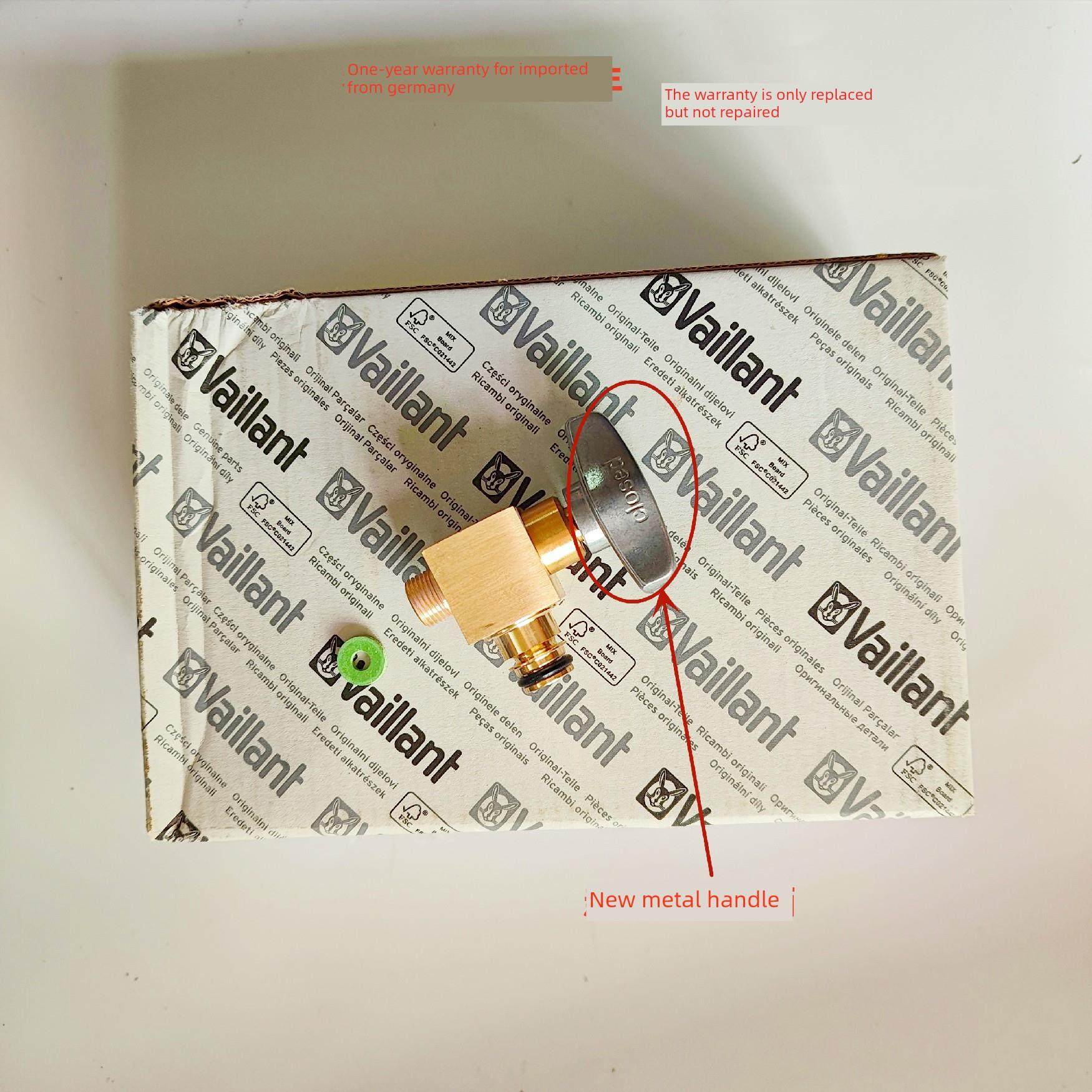 德国威能燃气壁挂式锅炉注水阀旋钮加热热水两用锅炉补水手柄铝制