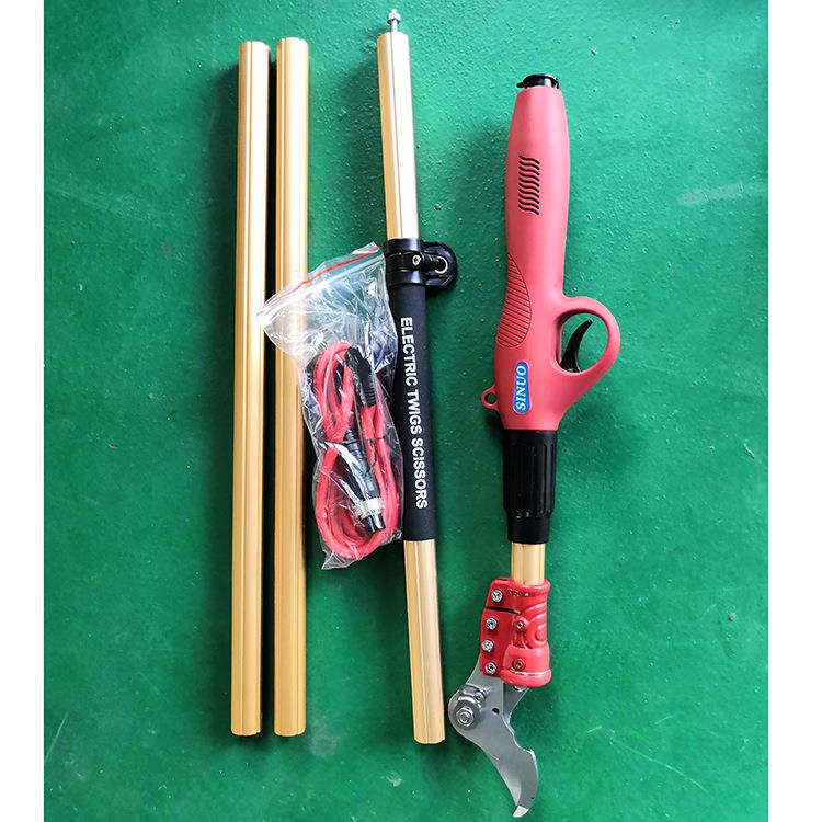园艺修枝工具手持无线电动剪枝机 果园树木枝条修剪机械剪树机
