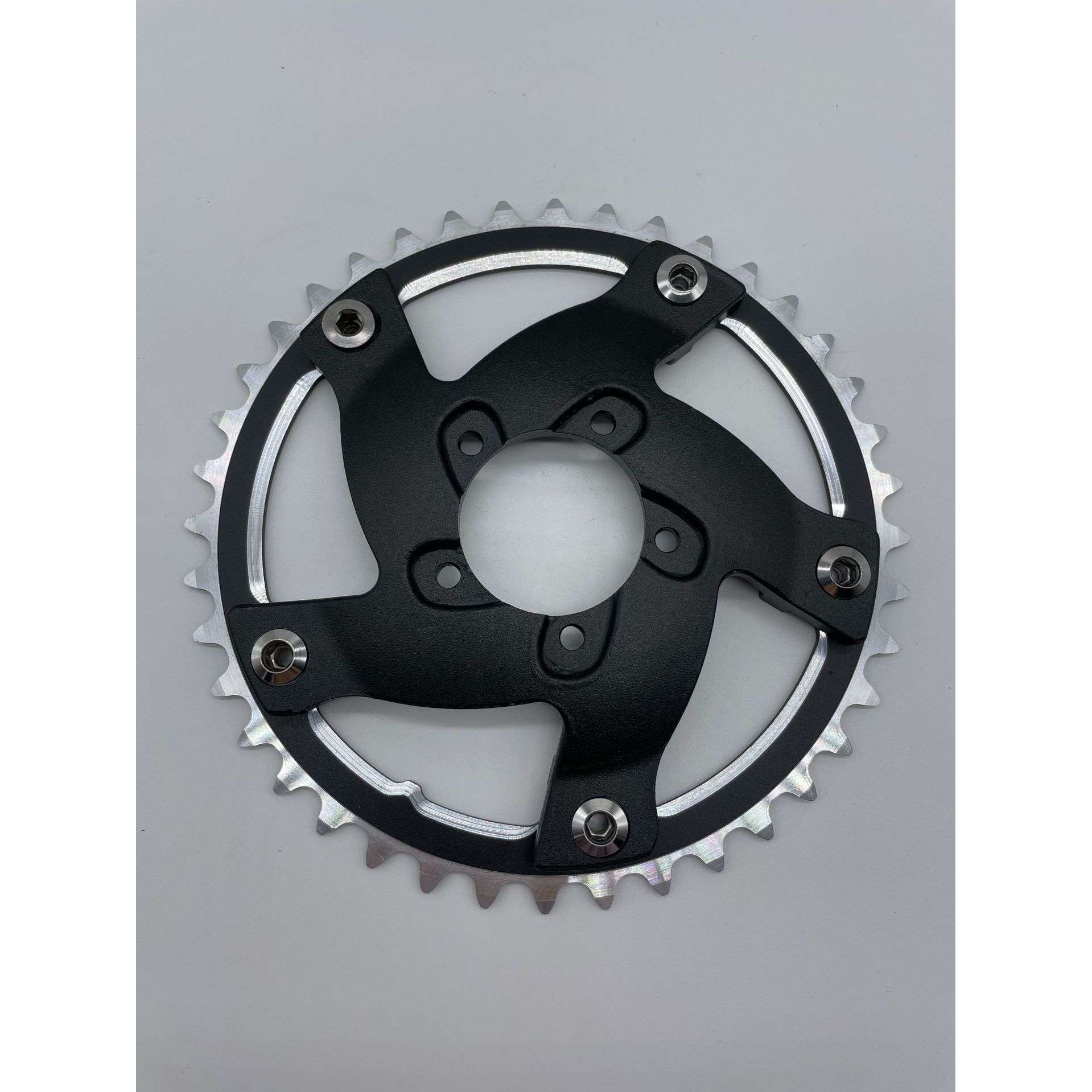 BAFANG八方中置电机BBSHD BBS03 盘抓130BCD盘片转换座39T 40T48T