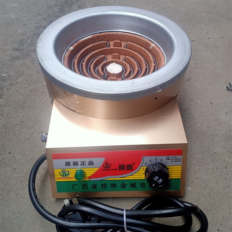 恭城油茶制作工具无极电炉1500瓦 2000瓦调温实验炉电炉丝灶包邮