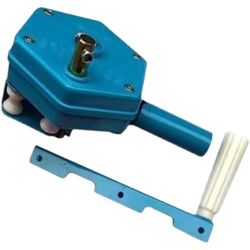 大棚卷膜器卷帘机手动养殖场温室配件蔬菜侧顶涡轮摇膜器放风机