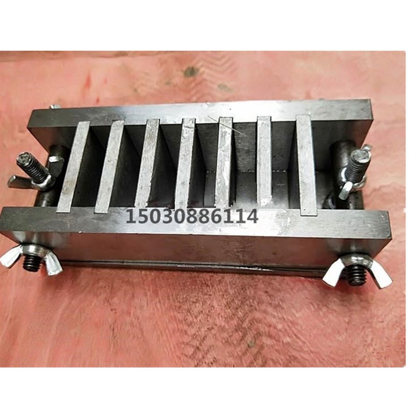 50*50*20mm砂浆拉伸粘结强度成型试模六联试模钢制砂浆保温试试模