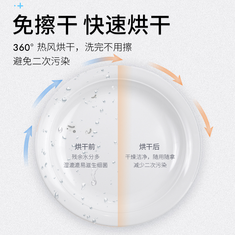 消毒柜置物架厨房碗架沥水架碗碟盘收纳架小型放碗筷收纳盒箱带盖