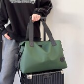 日本大容量短途旅行包男款 女手提行李袋轻便旅游包干湿分离健身包