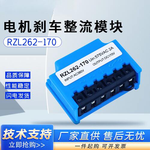 RZL262-170575VAC2A制动模块电机