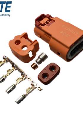 AMP/TE安普TYCO泰科高压汽车连接器 2310537-4 接插件 线到线