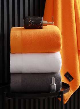 80*160纯棉浴巾780克全棉A类酒店浴巾加大加厚柔软吸水礼品