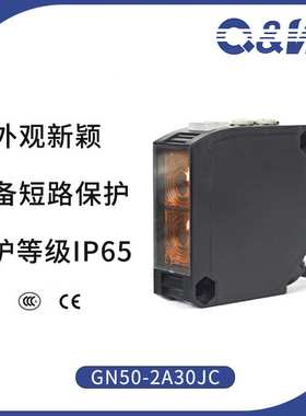 前卫电源内藏型漫反射型光电开关GN50-2A30JC光电传感器耐用红外