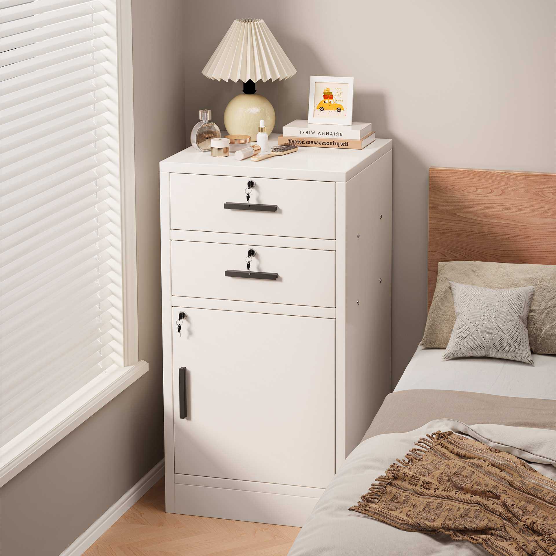 床头柜家用简约现代置物矮柜床边收纳柜卧室带锁抽屉柜储物小柜子,模玩/动漫/周边/娃圈三坑/桌游,模型制作工具/辅料耗材,淘宝优惠券,粉丝福利购,淘宝优惠卷