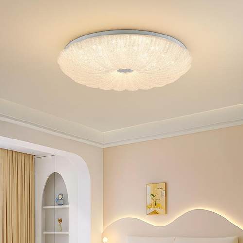 客厅灯led吸顶灯简约现代大气大厅灯卧室灯过道阳台灯具中山