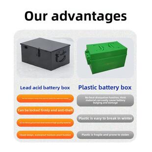 电动车蓄电池箱48V60V72V20A三轮车蓄电池箱蓄电池箱汽车蓄电池箱