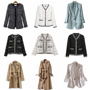 鑫园阁软装【女士外套】样板间衣帽间衣服摆件售楼展厅陈列道具