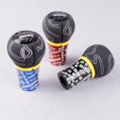 momo ULTRA涂鸦迷彩绒面汽车改装 换档把手头手排排挡头排挡杆波棍